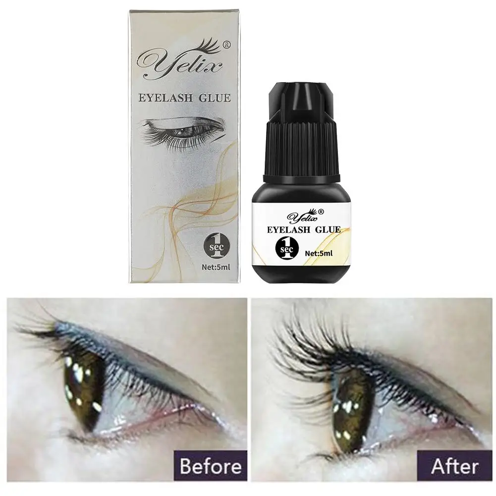 5ml Eyelash Extension Glue1-2 Seconds Quick-drying Odorless Planting False Eyelash Glue Adhesive Keep 50 Days Powerful Lasting
5ml Eyelash Extension Glue1-2 Seconds Quick-drying Odorless Planting False Eyelash Glue Adhesive Keep 50 Days Powerful Lasting