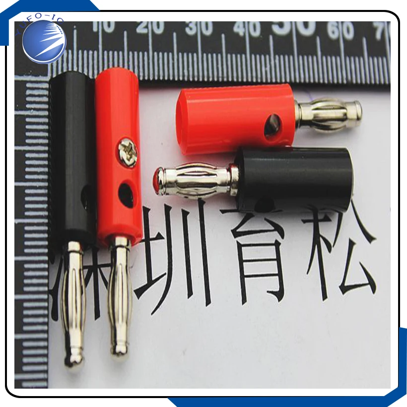 10PCS/LOT(5 PAIR) Banana plug 4MM banana head wiring column is suitable for 910, and so on, the price of the terminal 1 Alligat
10PCS/LOT(5 PAIR) Banana plug 4MM banana head wiring column is suitable for 910, and so on, the price of the terminal 1 Alligat