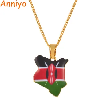 Anniyo Map of Kenya Flag Enamel Pendant Necklaces Jewellery Gold Color African Country Map Jewelry kenyans Map Gift #167106
Anniyo Map of Kenya Flag Enamel Pendant Necklaces Jewellery Gold Color African Country Map Jewelry kenyans Map Gift #167106