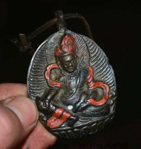 christmas 6CM Old Tibet Buddhism Bronze Wealth God Yellow Jambhala Statue Pendant Amulet halloween
christmas 6CM Old Tibet Buddhism Bronze Wealth God Yellow Jambhala Statue Pendant Amulet halloween
