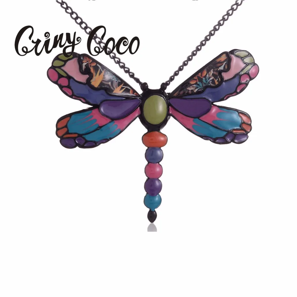Dragonfly Pendant Necklace Black Metal Long Butterfly Fashion Necklaces & Pendants For Women gift Alloy Accessories New Brand 
Dragonfly Pendant Necklace Black Metal Long Butterfly Fashion Necklaces & Pendants For Women gift Alloy Accessories New Brand