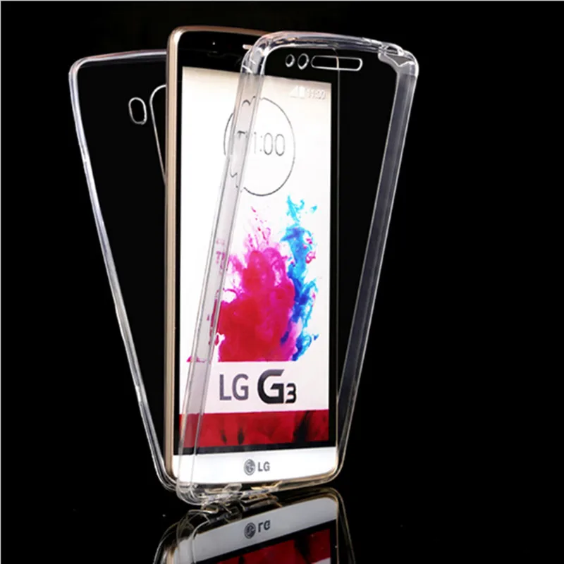 For LG G6 Case Soft 360 TPU Full Body Protective Clear Front Back Cover For LG G5 G4 G3 Case Silicone Smart Touch Screen 2 in 1
For LG G6 Case Soft 360 TPU Full Body Protective Clear Front Back Cover For LG G5 G4 G3 Case Silicone Smart Touch Screen 2 in 1