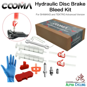 Bicycle Hydraulic Brake Bleed Tool for Shimano and Magura Hydraulic Brake, Advanced Kit Version 1.5
Bicycle Hydraulic Brake Bleed Tool for Shimano and Magura Hydraulic Brake, Advanced Kit Version 1.5