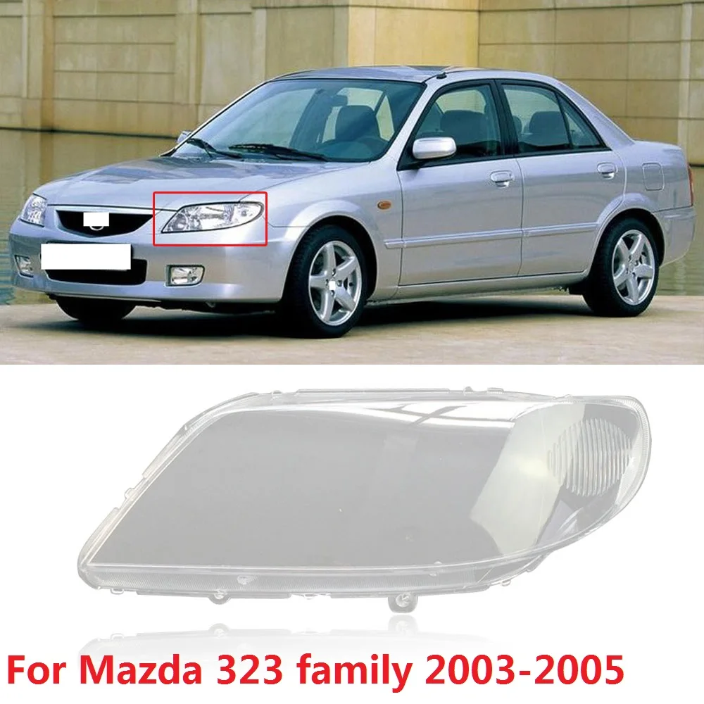 CAPQX 1PC For Mazda 323 family 2003 2004 2005 Front Headlamp Headlight Lamp cover Lampshade Waterproof Bright Lamp Shade Shell
CAPQX 1PC For Mazda 323 family 2003 2004 2005 Front Headlamp Headlight Lamp cover Lampshade Waterproof Bright Lamp Shade Shell