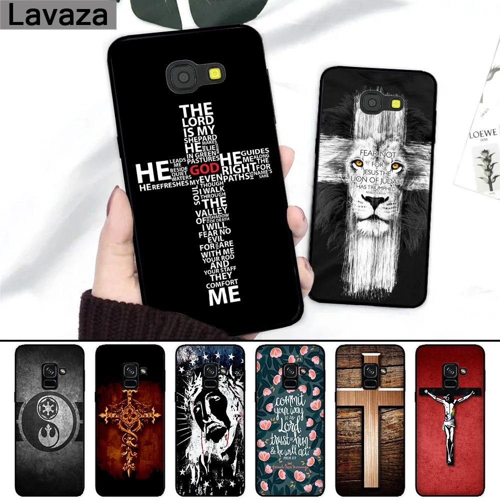 Lavaza Bible Jesus Christ Christian Cross Silicone Case for Samsung A3 A5 2016 2017 A6 Plus A7 A8 A9 A10 A30 A40 A50 A70 J6 2018
Lavaza Bible Jesus Christ Christian Cross Silicone Case for Samsung A3 A5 2016 2017 A6 Plus A7 A8 A9 A10 A30 A40 A50 A70 J6 2018