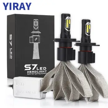 YIRAY H4 H7 LED Car Lights 9005 H1 H11 H13 H3 H8 H9 HB3 9004 9006 9007 880 LED Car Headlight Lamp Bulb 12V 72W 8000LM 6000K 2PCS
YIRAY H4 H7 LED Car Lights 9005 H1 H11 H13 H3 H8 H9 HB3 9004 9006 9007 880 LED Car Headlight Lamp Bulb 12V 72W 8000LM 6000K 2PCS