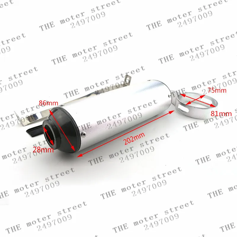 3 high quality 28 mm Muffler Exhaust Pipe Clamp 50cc 110cc 125cc Dirt Pit Quad Bike ATV
3 high quality 28 mm Muffler Exhaust Pipe Clamp 50cc 110cc 125cc Dirt Pit Quad Bike ATV
