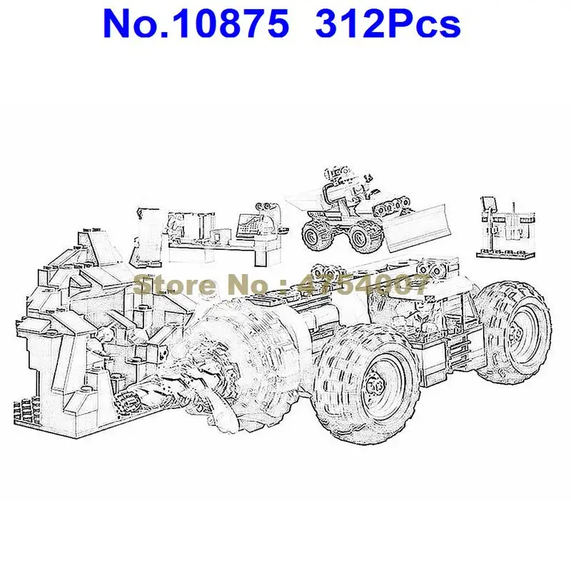 10875 312Pcs City Series Mining Heavy Driller Bela Building Block Compatible 60186 Toy
10875 312Pcs City Series Mining Heavy Driller Bela Building Block Compatible 60186 Toy