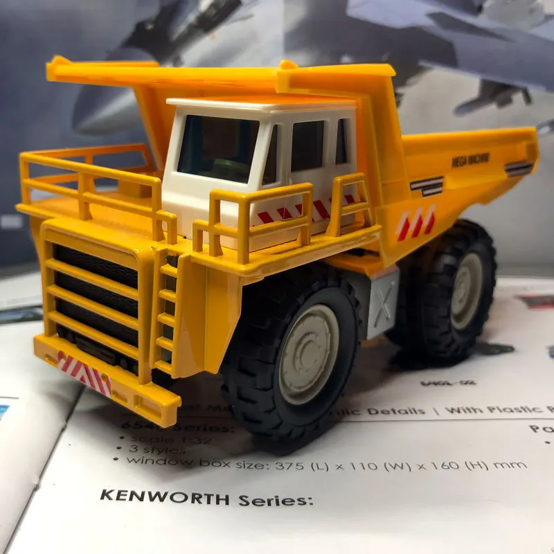 Модель грузовика JOYCITY масштаб 1/60 игрушки наконечник грузовик литый под давлением