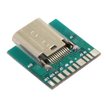 2 pcs USB 3.1 Type C Connector 24 Pins Female Socket receptacle adapter to solder wire & cable 24P PCB Board support
2 pcs USB 3.1 Type C Connector 24 Pins Female Socket receptacle adapter to solder wire & cable 24P PCB Board support