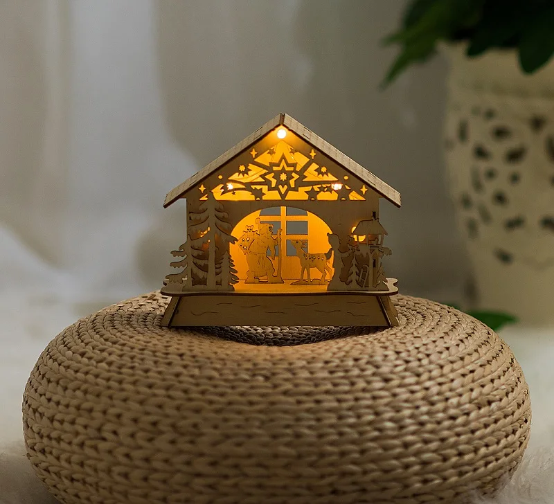 house led lights Shine fairy wooden Christmas luminous decorative home decorations best gift Holiday wedding birthday party kid
house led lights Shine fairy wooden Christmas luminous decorative home decorations best gift Holiday wedding birthday party kid