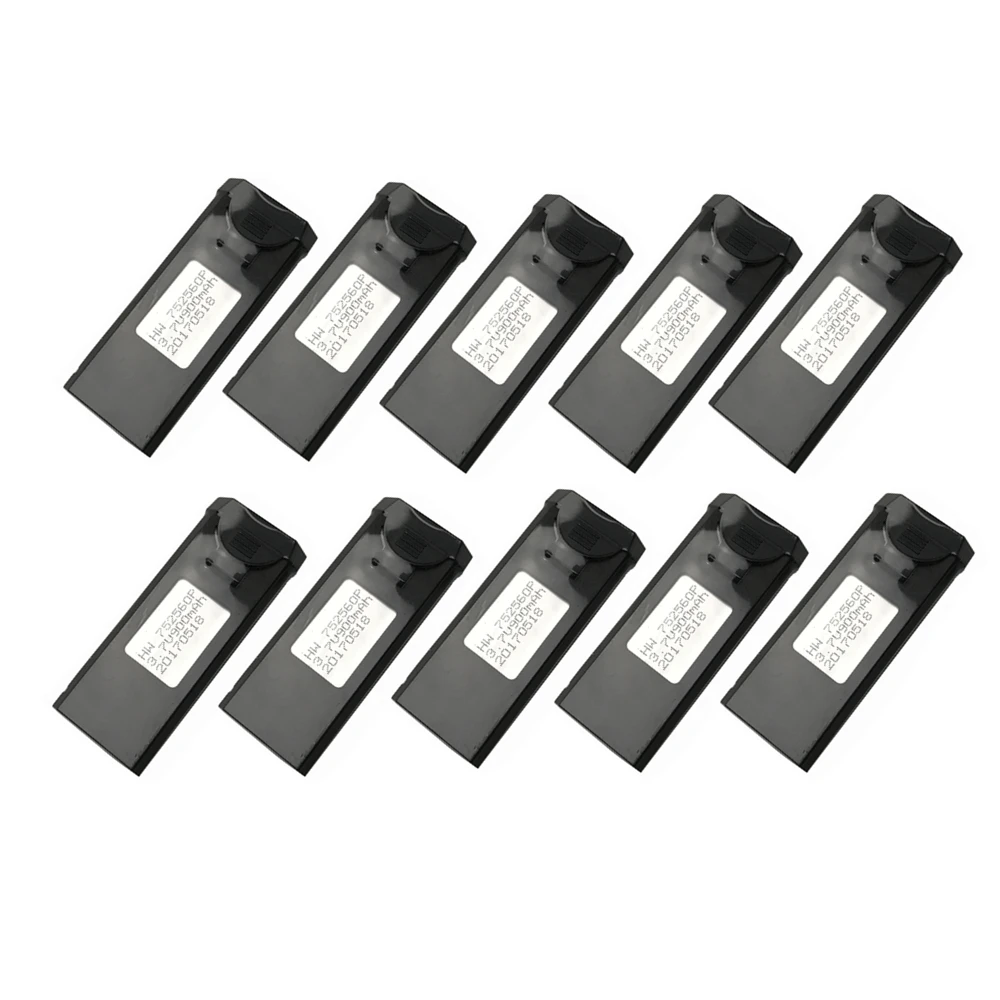 10pcs/lot 3.7V 900mAh VISUO TIANQU XS809W XS809HW Rechargeable LiPo Battery Quadcopter RC Drone Part Aircraft Helicopter Battery
10pcs/lot 3.7V 900mAh VISUO TIANQU XS809W XS809HW Rechargeable LiPo Battery Quadcopter RC Drone Part Aircraft Helicopter Battery