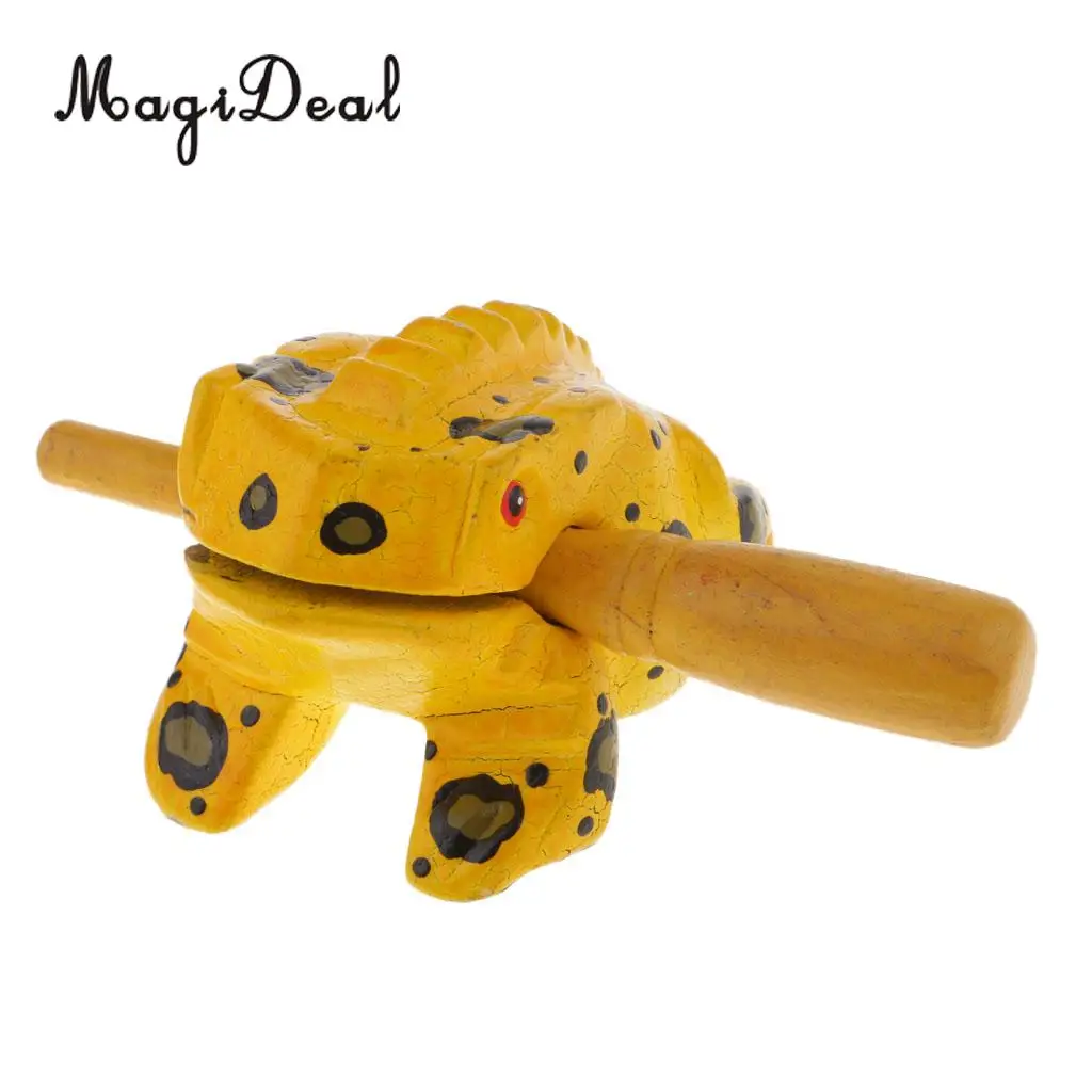 Ancient Siamese Wooden Croaking Frog Musical Instrument! Good Luck &Fortune!