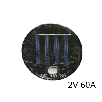 Polycrystalline silicon/Poly Solar Panel Round 77MM 2V 60A 0.12W with Switch Hole solar glue board
Polycrystalline silicon/Poly Solar Panel Round 77MM 2V 60A 0.12W with Switch Hole solar glue board