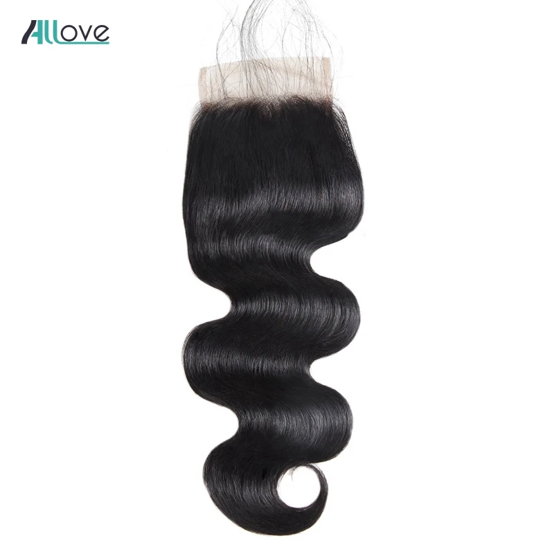 Allove Brazilian Body Wave Lace Closure 1Pc Natural Color Human Hair Extension Swiss Lace Closure 4*4 Free Part Closure Non Remy
Allove Brazilian Body Wave Lace Closure 1Pc Natural Color Human Hair Extension Swiss Lace Closure 4*4 Free Part Closure Non Remy
