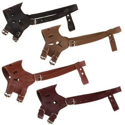 Pet dog mouth set PU leather dog mask mouth set large and medium-sized dog anti-bite anti-call 4 color
Pet dog mouth set PU leather dog mask mouth set large and medium-sized dog anti-bite anti-call 4 color