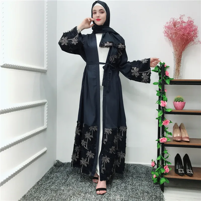 Kaftan Floral Abaya Kimono Robe Dubai Turkey Muslim Hijab Dress Abayas For Women Jilbab Caftan Islamic Clothing Ramadan Elbise
Kaftan Floral Abaya Kimono Robe Dubai Turkey Muslim Hijab Dress Abayas For Women Jilbab Caftan Islamic Clothing Ramadan Elbise