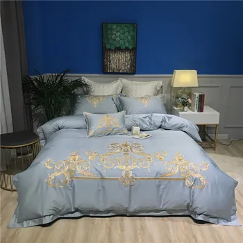 Europe style Luxury Bedding Set King Queen size bed sheet set Egyptian Cotton Bed cover Bedlinen ropa de cama Duvet Cover
Europe style Luxury Bedding Set King Queen size bed sheet set Egyptian Cotton Bed cover Bedlinen ropa de cama Duvet Cover