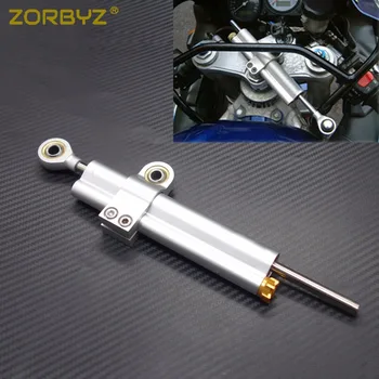 ZORBYZ Silver Motorcycle CNC Adjustable Steering Damper Stabilizer For CBR250 CB400 VTEC CBR900 893 919 929 954 CBR600 CBR1000
ZORBYZ Silver Motorcycle CNC Adjustable Steering Damper Stabilizer For CBR250 CB400 VTEC CBR900 893 919 929 954 CBR600 CBR1000