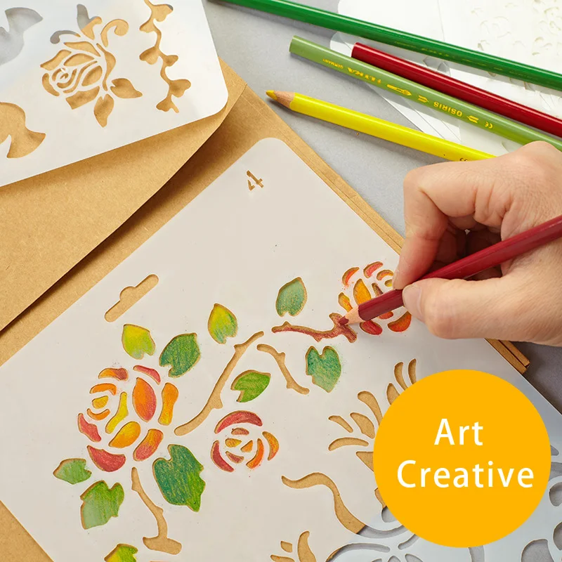Hand Drawing Stencil Tools Toys DIY Photo Album Novelty Educational Creative Children Various Styles Art Supplies
Hand Drawing Stencil Tools Toys DIY Photo Album Novelty Educational Creative Children Various Styles Art Supplies