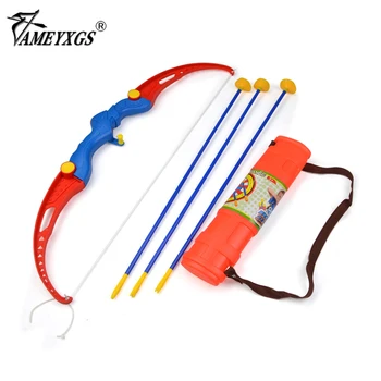 1 Set Archery Bow and Arrow Toy Set With 3 Suction Arrows Safe Healthy Plastic for Shooting Interest Development Outdoor Sports
1 Set Archery Bow and Arrow Toy Set With 3 Suction Arrows Safe Healthy Plastic for Shooting Interest Development Outdoor Sports