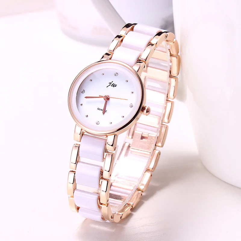 

Nieuwe Merk JW Armband Horloges Vrouwen Luxe Crystal Dress Horloges Klok Damesmode Casual Quartz Horloge Reloj Mujer Wrist Watch