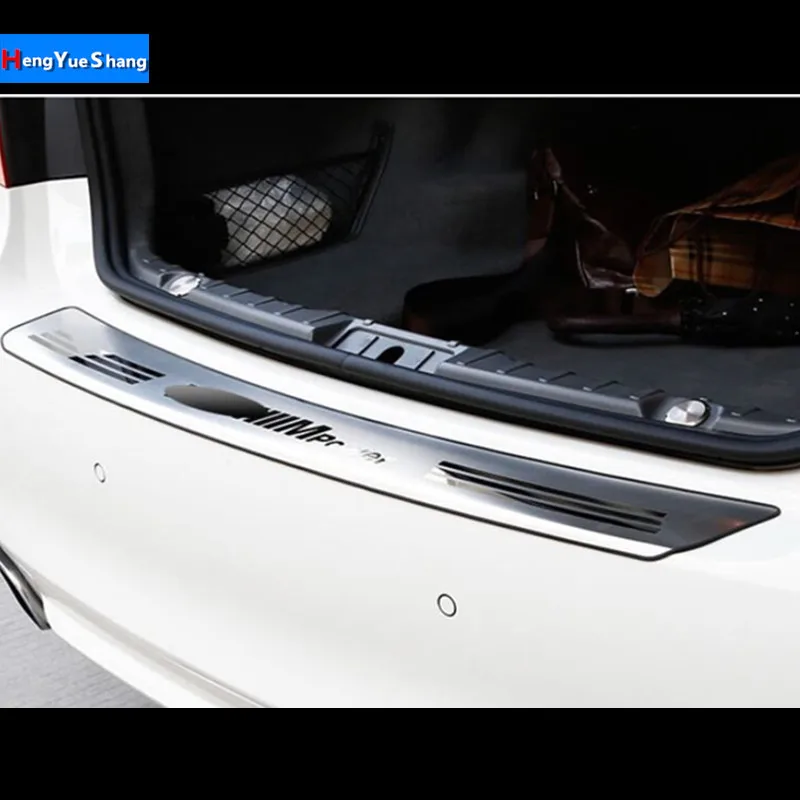Car styling For BMW F01 car Refit accessory Rear rear box outer guard plate decoration strip 3D Stickers for 730li 740li 750li
Car styling For BMW F01 car Refit accessory Rear rear box outer guard plate decoration strip 3D Stickers for 730li 740li 750li