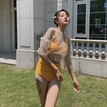 Swimsuit For Girls Separate Bikini 2019 Summer Swimwear Surfing Bathing Suit Korea New Korean Ins Sexy Split Three Piece Solid
Swimsuit For Girls Separate Bikini 2019 Summer Swimwear Surfing Bathing Suit Korea New Korean Ins Sexy Split Three Piece Solid