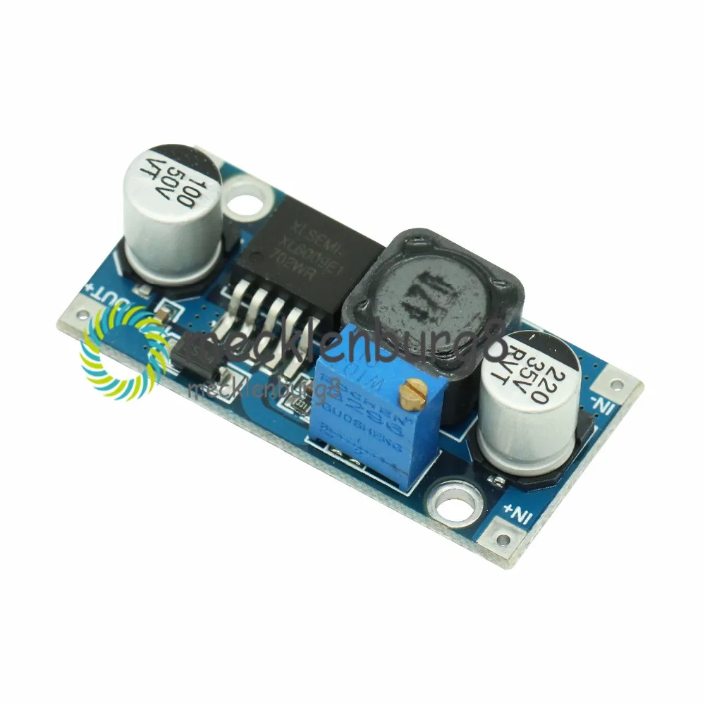 1pcs XL6009 DC-DC Step Up Power Supply Booster Module Adjustable 3-32V To 5-35V Voltage Converter Replace LM2577
1pcs XL6009 DC-DC Step Up Power Supply Booster Module Adjustable 3-32V To 5-35V Voltage Converter Replace LM2577