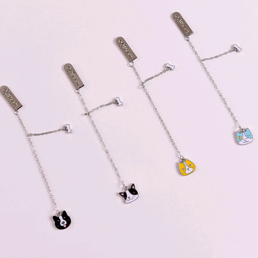 4 Pcs/Set Cute Funny Cat metal Pendant Bookmark Book Holder Message Card Gift Stationery
4 Pcs/Set Cute Funny Cat metal Pendant Bookmark Book Holder Message Card Gift Stationery