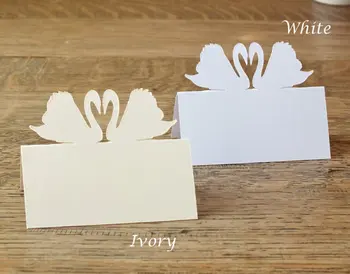 Two swans Wedding Place Cards bridal shower party Escort place Cards Tented seating table number card Placecard
Two swans Wedding Place Cards bridal shower party Escort place Cards Tented seating table number card Placecard