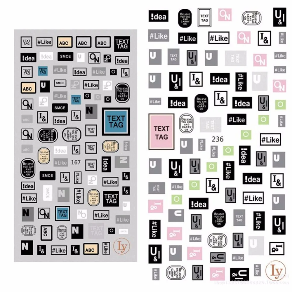 1 Sheet English Alphabet Frame 3D Nail Art Stickers Manicure Marble Nail Design Marble Cattie Girl 3D Stickers
1 Sheet English Alphabet Frame 3D Nail Art Stickers Manicure Marble Nail Design Marble Cattie Girl 3D Stickers