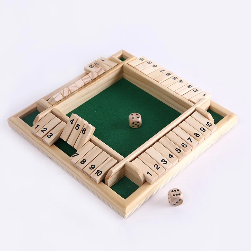 Traditional Shut The Box Game Wooden Board Number Drinking Dice Toy Family Game Funny Entertainment Board Game Christmas Gifts
Traditional Shut The Box Game Wooden Board Number Drinking Dice Toy Family Game Funny Entertainment Board Game Christmas Gifts