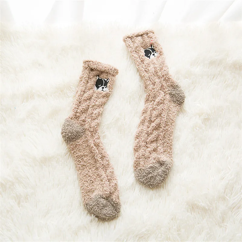 Animal Print Seamless Terry Cute Socks Thicken Boots Invierno Mujer Skarpetki Soft Home Slippers Floor Socks
Animal Print Seamless Terry Cute Socks Thicken Boots Invierno Mujer Skarpetki Soft Home Slippers Floor Socks