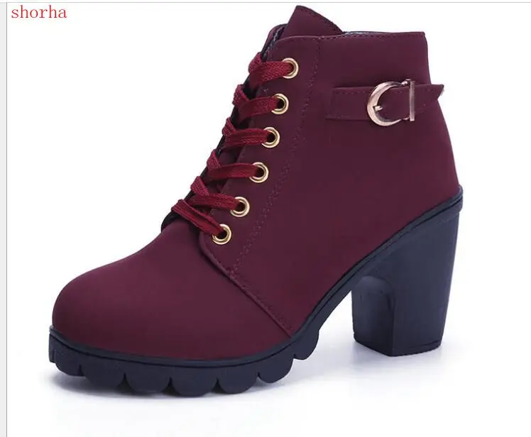 Autumn new Ankle Boots Women Platform High Heels Lace Up Buckle Strap Shoes Thick Heel Short Boot Ladies Zipper Footwear
Autumn new Ankle Boots Women Platform High Heels Lace Up Buckle Strap Shoes Thick Heel Short Boot Ladies Zipper Footwear