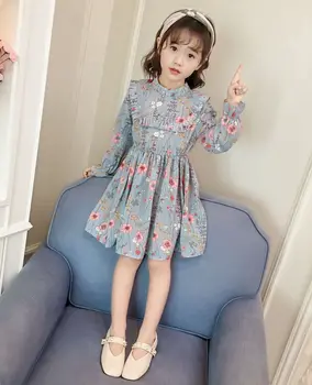 Roimyal Wholesale 2019 Spring dress girl pleated half high collar long sleeve snow spinning loose flower dress free shipping
Roimyal Wholesale 2019 Spring dress girl pleated half high collar long sleeve snow spinning loose flower dress free shipping