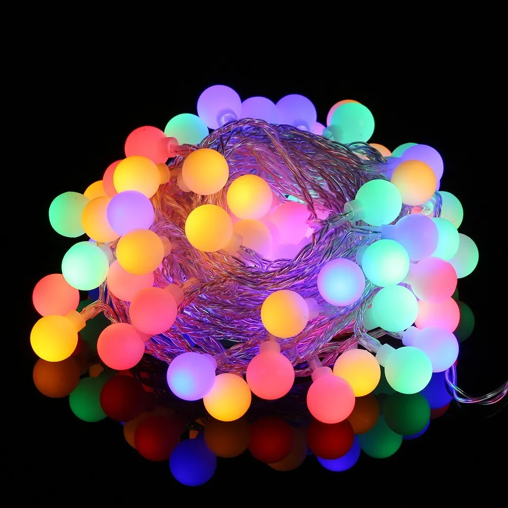 20/40/80 LEDs Cotton Ball String Light 3M/4M/10M Colorful Decorative Christmas Fairy Lamp 220V/110V Plug-in Holiday Garland
20/40/80 LEDs Cotton Ball String Light 3M/4M/10M Colorful Decorative Christmas Fairy Lamp 220V/110V Plug-in Holiday Garland