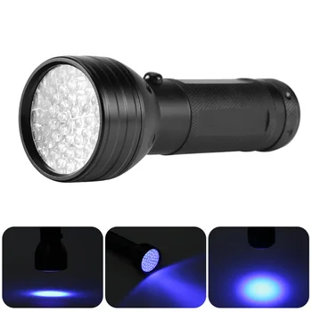 1 x 51 Leds Ultra Violet Torch Light Lamp Uv Led Flashlight Blacklight Detector For Dog Urine Pet Stains And Bed Bug
1 x 51 Leds Ultra Violet Torch Light Lamp Uv Led Flashlight Blacklight Detector For Dog Urine Pet Stains And Bed Bug