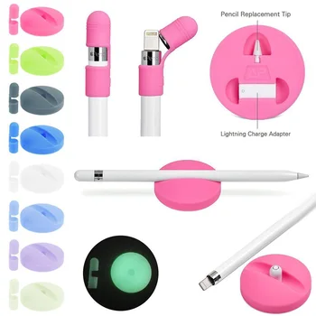 Eagwell Silicone Anti-lost Case For Apple pencil Charging Dock Stand Cap Connector Cap holder For Apple pencil
Eagwell Silicone Anti-lost Case For Apple pencil Charging Dock Stand Cap Connector Cap holder For Apple pencil