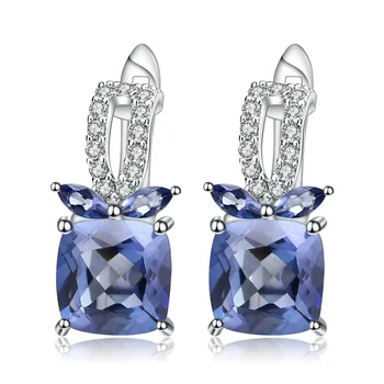 Gem's Ballet 2.2Ct Natural Iolite Blue Mystic Quartz Gemstone Earrings For Women 925 Sterling Silver Stud Earrings Fine Jewelry
Gem's Ballet 2.2Ct Natural Iolite Blue Mystic Quartz Gemstone Earrings For Women 925 Sterling Silver Stud Earrings Fine Jewelry