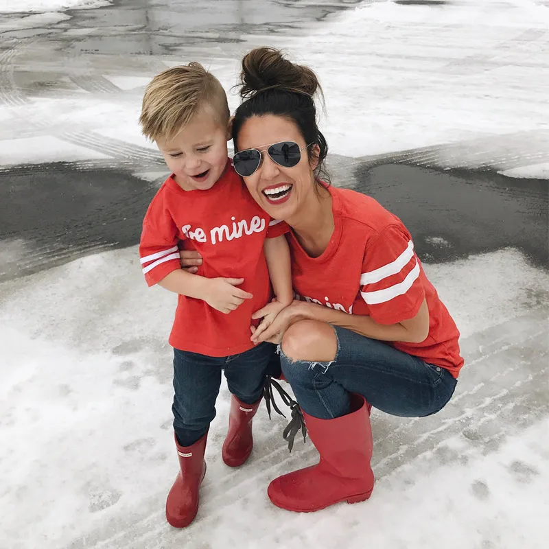 Family T-shirt for Mommy and Me Mother Daughter Clothes Mom Son Outfits Kid Family Look Clothing
Family T-shirt for Mommy and Me Mother Daughter Clothes Mom Son Outfits Kid Family Look Clothing