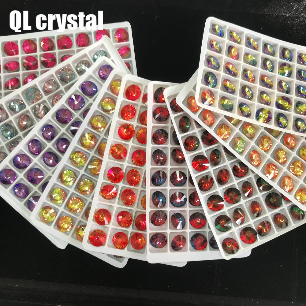 QL Crystal Tourmaline K9 Glass 12mm Round Pointback Fancy Stone for DIY garment bags shoes Jewelry accessory
QL Crystal Tourmaline K9 Glass 12mm Round Pointback Fancy Stone for DIY garment bags shoes Jewelry accessory