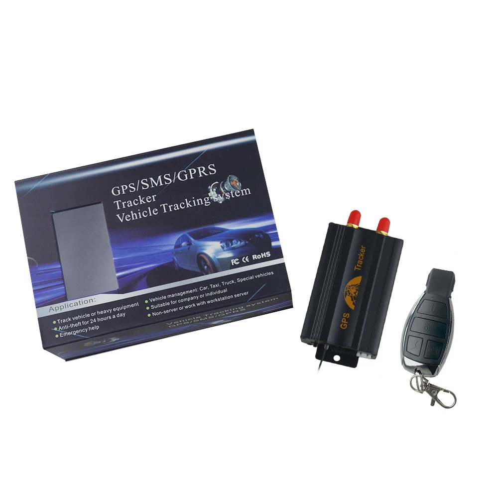 GPS rastreador tracker TK103B Coban rastreador veicular tracker GPS103B with Free lifetime APP car localizador gps 12-24V
GPS rastreador tracker TK103B Coban rastreador veicular tracker GPS103B with Free lifetime APP car localizador gps 12-24V