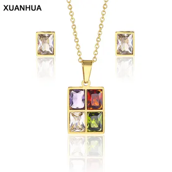 XUANHUA Stainless Steel Jewelry Woman Vogue 2019 Necklace Earrings Jewelry Sets Fine Jewelry Accessories Bohemian
XUANHUA Stainless Steel Jewelry Woman Vogue 2019 Necklace Earrings Jewelry Sets Fine Jewelry Accessories Bohemian