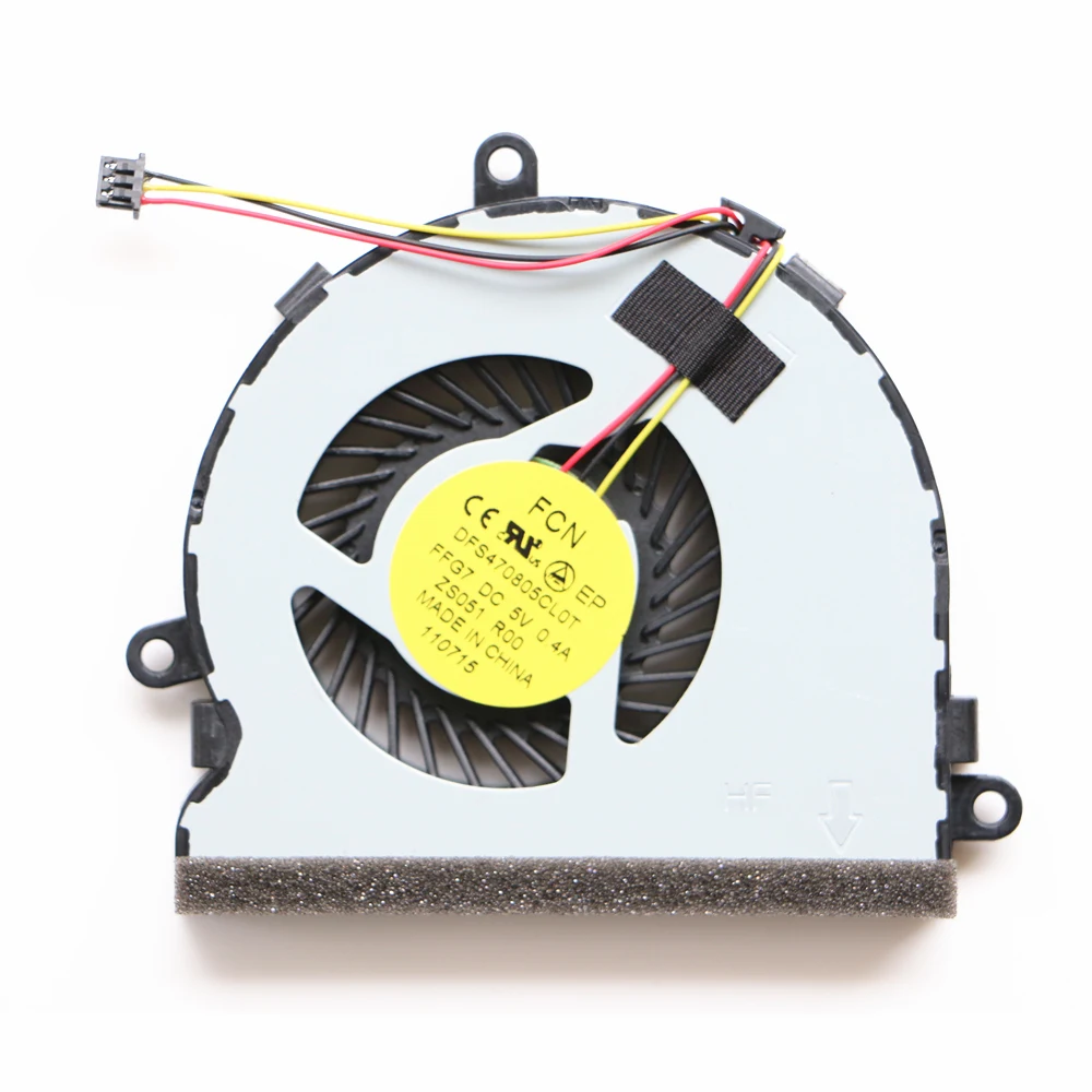 Новый оригинальный вентилятор ЦП для HP Pavilion 15 g013cl g013dx g014dx g018dx Вентилятор