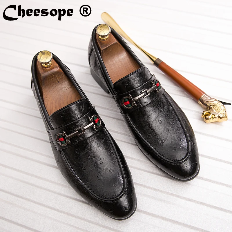 Luxury Martin buckle Men Dress Shoes Men Trend Pointed Toe Leather Shoes Men Formal Wedding Bussiness Shoes Men Size38-44
Luxury Martin buckle Men Dress Shoes Men Trend Pointed Toe Leather Shoes Men Formal Wedding Bussiness Shoes Men Size38-44