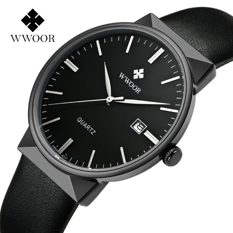 WWOOR Top Brand Watches Men Fashion Quartz Watch Men Casual Leather Army Military Waterproof Sport Wrist Watch Relogio Masculino
WWOOR Top Brand Watches Men Fashion Quartz Watch Men Casual Leather Army Military Waterproof Sport Wrist Watch Relogio Masculino