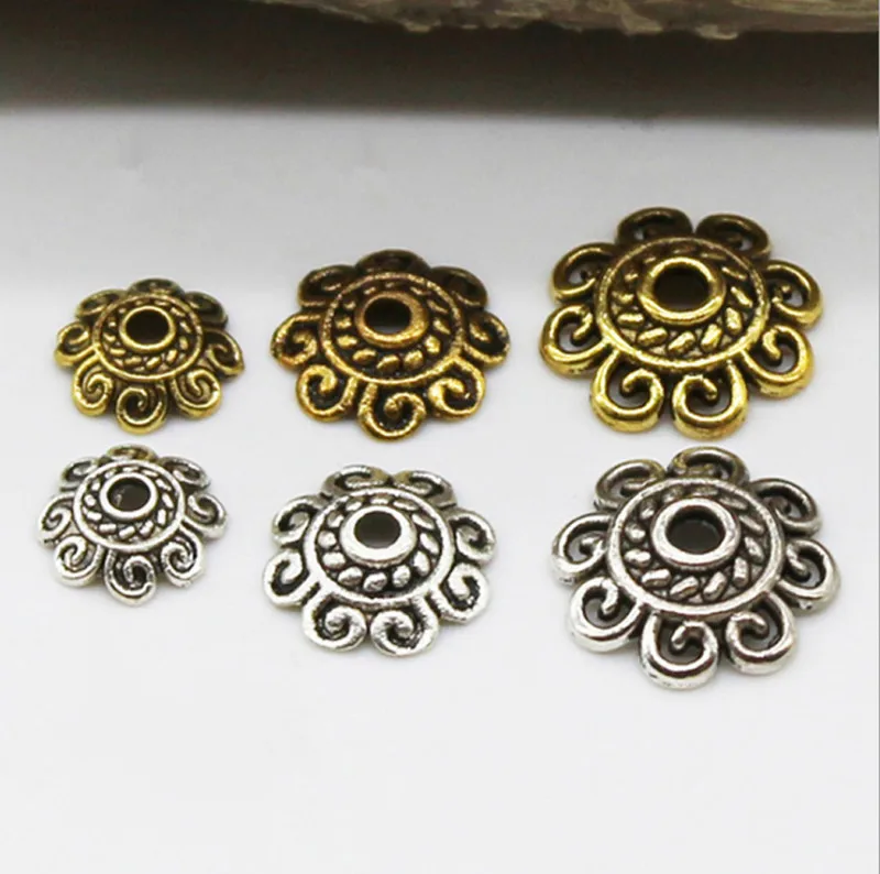 50pcs 8mm/10mm Tibetan Silver Seed Spacer Flower Metal Beads For Jewelry Making handmade Diy Bracelet Necklace Accessories
50pcs 8mm/10mm Tibetan Silver Seed Spacer Flower Metal Beads For Jewelry Making handmade Diy Bracelet Necklace Accessories