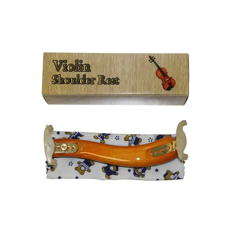 TONGLING High Quality Oil Varnish Maple Wood Violin Shoulder Rest Adjustable Shoulder Pad Size 3/4 4/4
TONGLING High Quality Oil Varnish Maple Wood Violin Shoulder Rest Adjustable Shoulder Pad Size 3/4 4/4