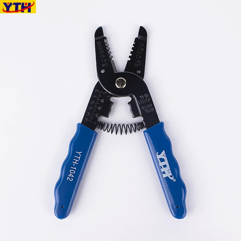 YTH Wire Stripper pliers 1042/1041 20-30 AWG Copper cable hardened High Quality Pliers Electrician Cable Wire Crimping hand Tool
YTH Wire Stripper pliers 1042/1041 20-30 AWG Copper cable hardened High Quality Pliers Electrician Cable Wire Crimping hand Tool
